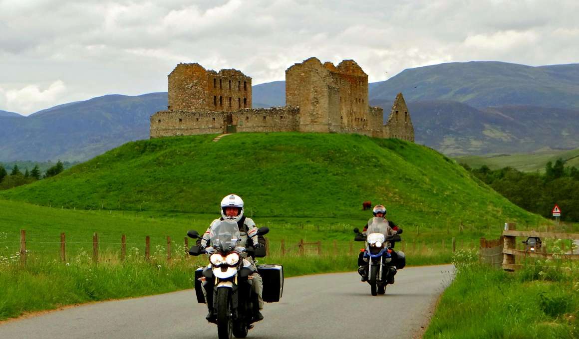 NIEUWE BLOGSERIE: Kevin tipt - Een Motorgroepsreis naar Schotland 8 historie en cultuur zijn ook in Schotland veevlvuldig te vinden