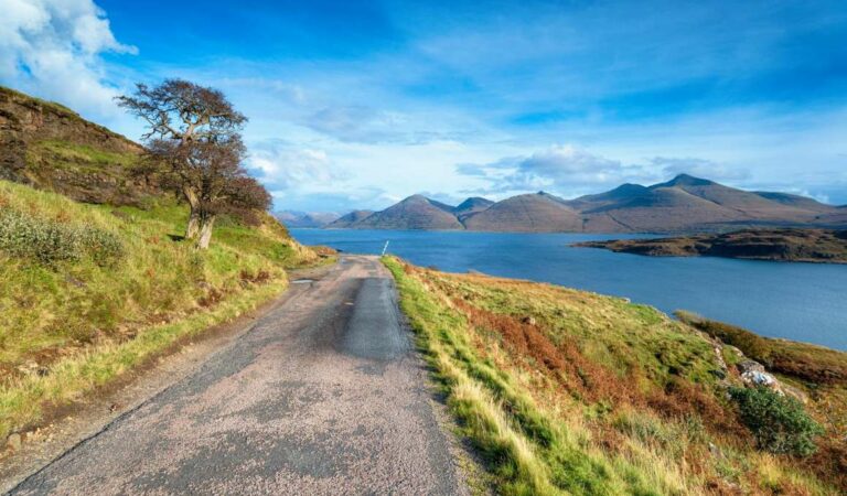 Langs de randen van het eiland Mull