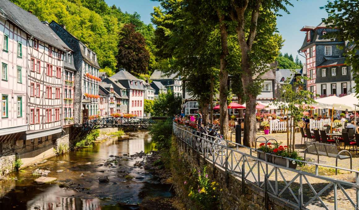 5 rondreizen door Europa op de motor 7 Monschau bij de Eifel