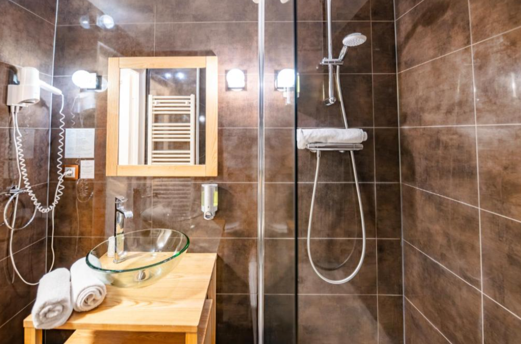 Badkamer hotel Vogezen