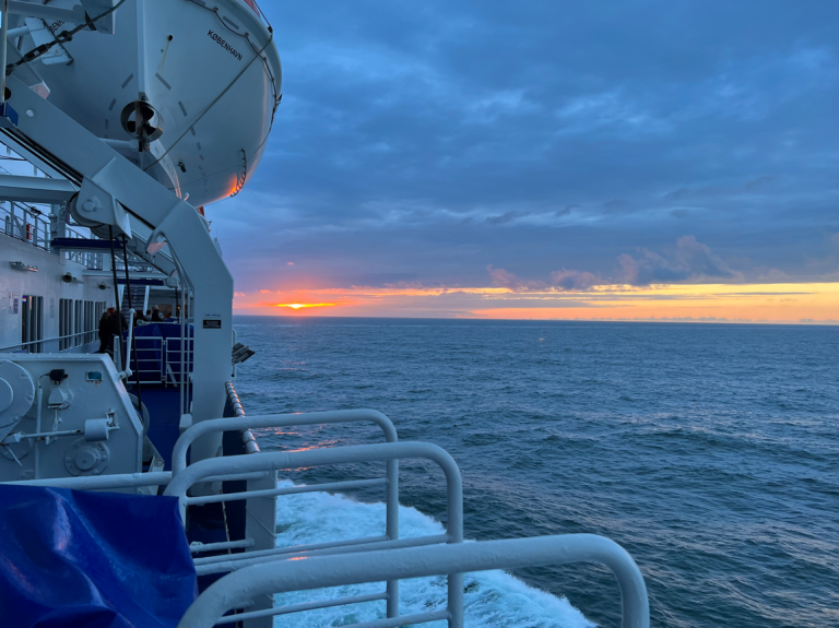 Overtocht IJmuiden - Newcastle met DFDS