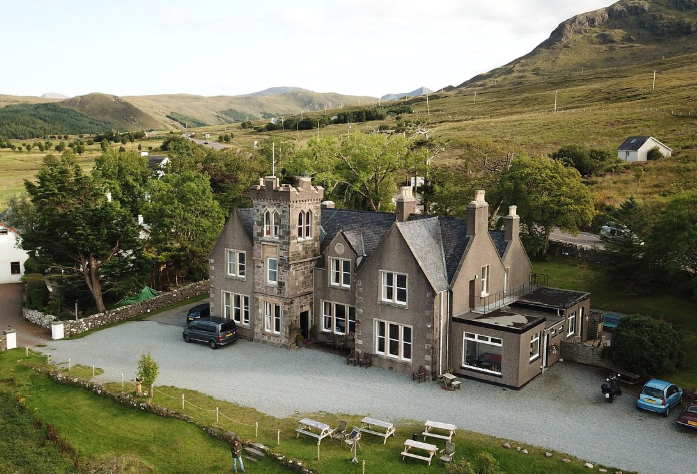 Sconser lodge op Isle of Skye